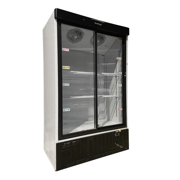 Circulating air commercial refrigerator / beverage refrigerator Nordcap KU1200G-SD
