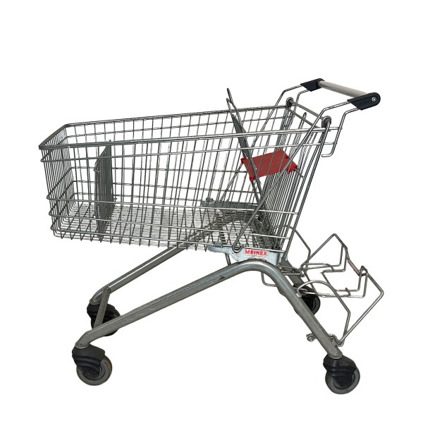 Shopping trolley WANZL ELX 130 - child seat, red