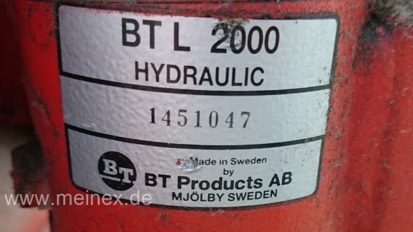 Pallet Truck Bt Lifter Red Length 115cm Used Meinex