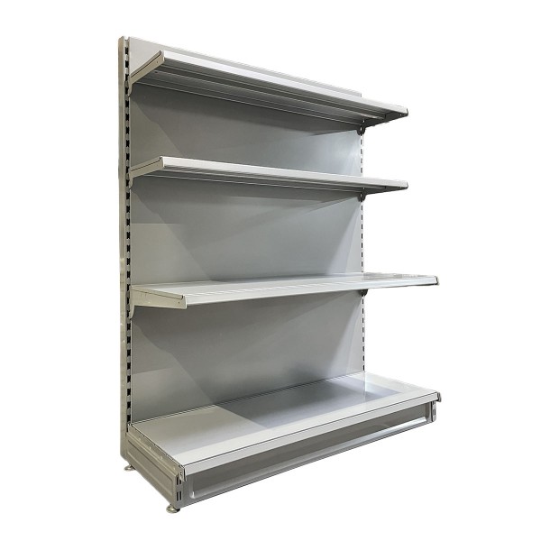 Wandregal - Tegometall - 1250x550x1600mm - Weißaluminium