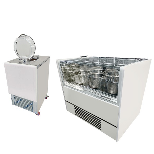 Ice machine Showlab SL1 and ice cream cabinet - Scacco Matto 10