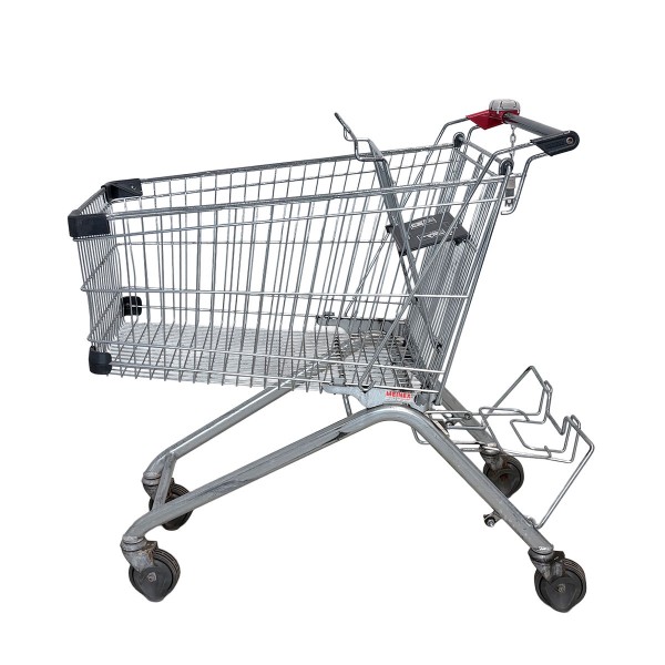 Shopping Cart Wanzl ELA150-F – Travelator Wheels – Grey Child Seat