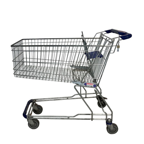 Einkaufswagen WANZL D155RC-S - Kindersitz blau - Pfandschloss