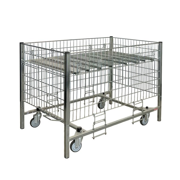 Schlagertisch / Wühltisch / Aktionstisch 1200x800 - mit Rollen - zusammenklappbar