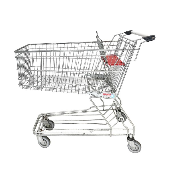 Einkaufswagen WANZL D155RC - Kindersitz rot
