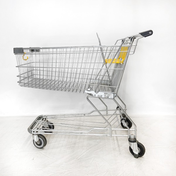 Shopping cart WANZL D155RC35F - moving walkway rollers - without deposit lock