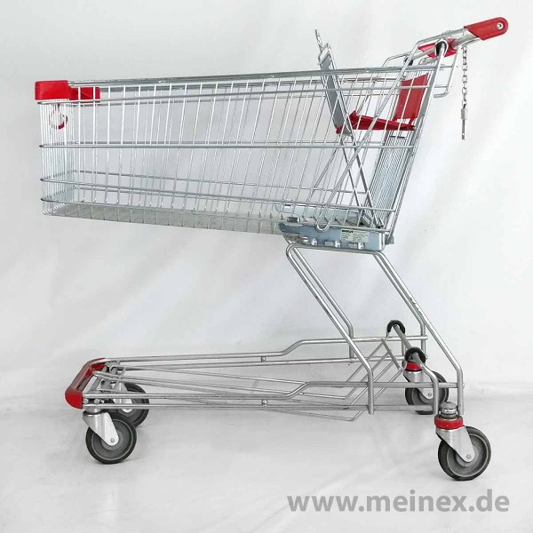 Shopping Trolley WANZL D155RC - child seat red -used
