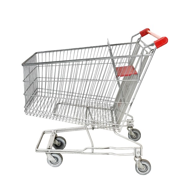 Einkaufswagen Caddie - 180 Liter - Kindersitz rot