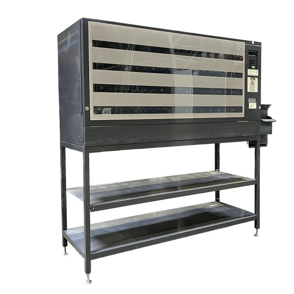 Cigarette rack / smoker with keypad