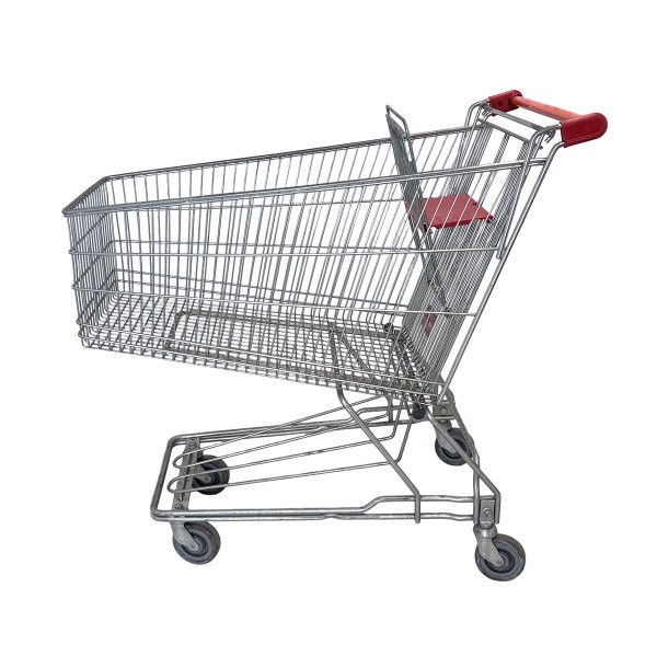 Caddie shopping trolley - DXM - 180 liters - child seat red