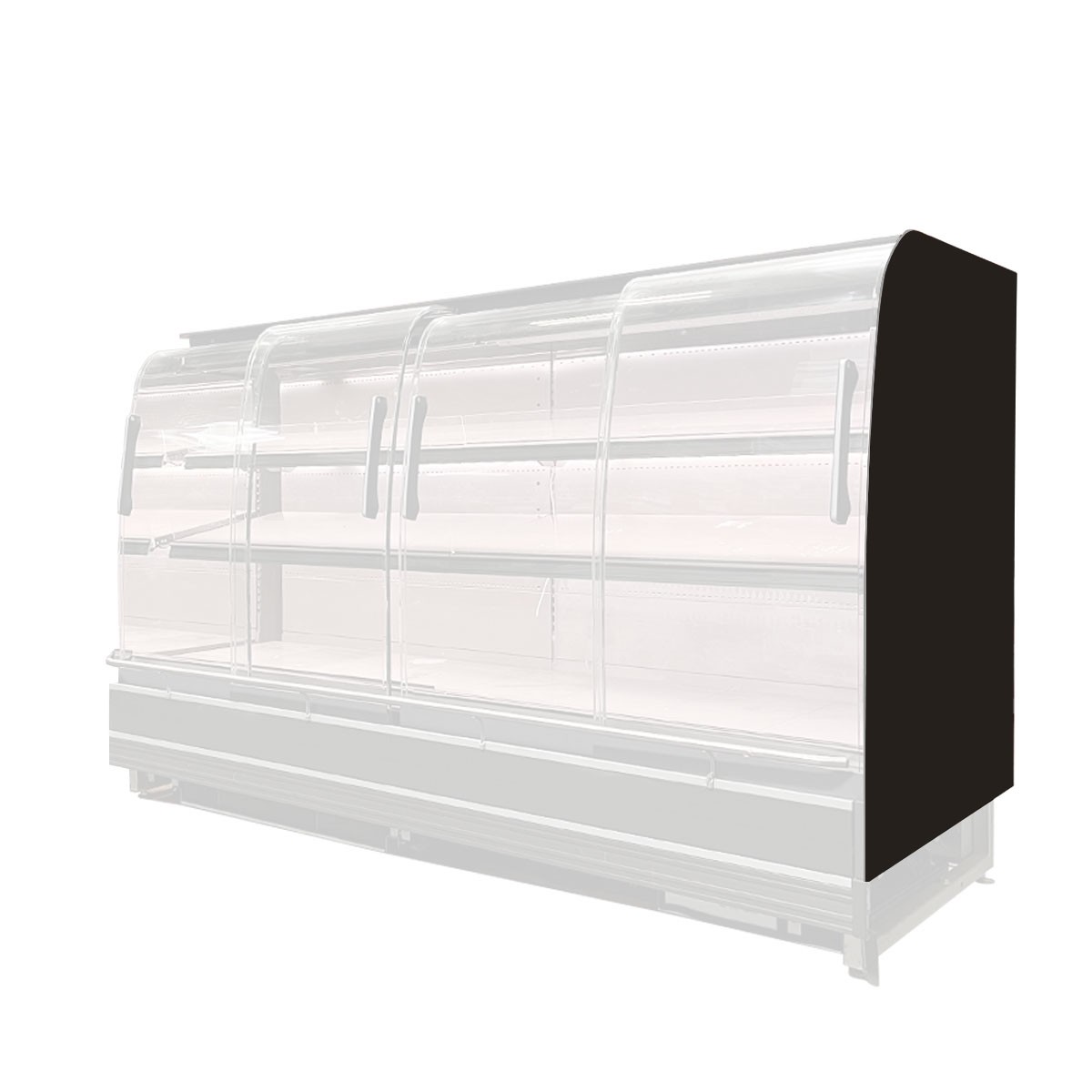 Seitenteil Rechts für Kühlregal Viessmann TectoDeck SV3 2500 - gebraucht