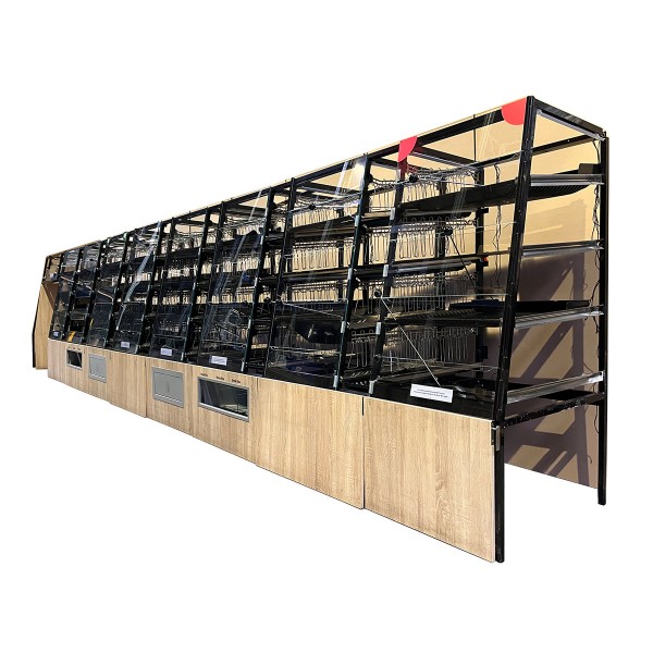 Bread rack / bake-off station - 9 units