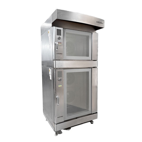 Shop baking oven Wiesheu - 2x B4 E2 - door hinge on the right