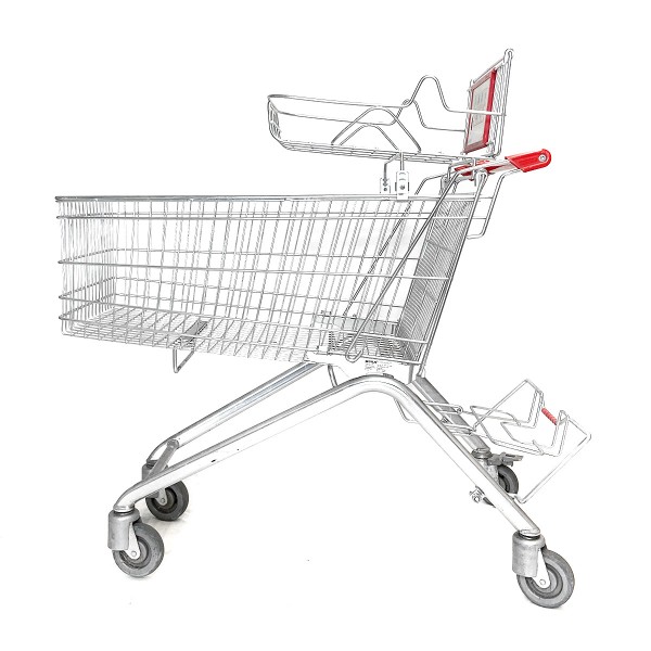 Shopping trolley WANZL ELA 155 - with a baby safe