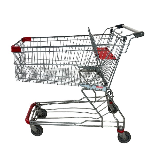 Einkaufswagen WANZL D155RC - Kindersitz rot - ohne Pfandschloss