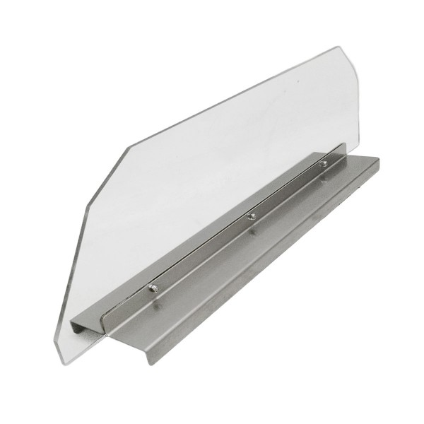 Shelf Divider for Bakery Display – Transparent Acrylic Shelf Separator 580 mm