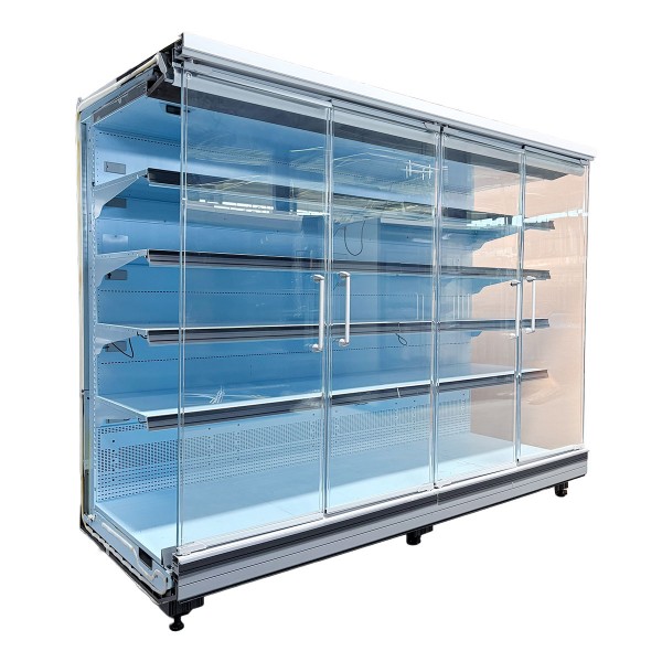 Wall-mounted refrigerated display cabinet Carrier - MARESS 82.250 - length 2,500 mm