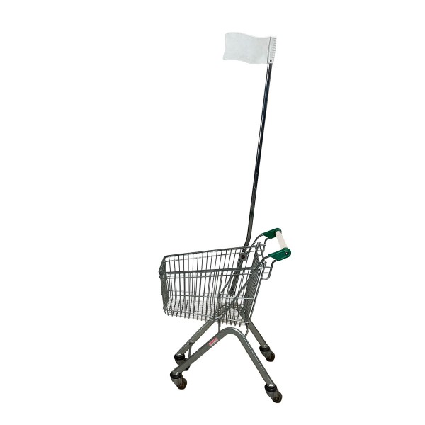 Kindereinkaufswagen Wanzl EL22 mit Fahne