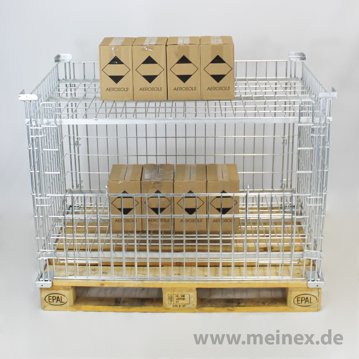 Gitterfacheinsatz - horizontal - für Gitteraufsatzrahmen - Neu