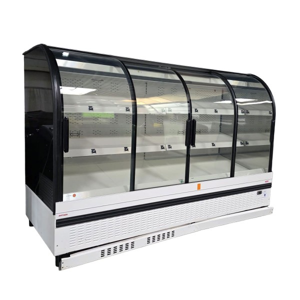 Kühlregal AHT Lisboa - Länge 250 cm - weiss