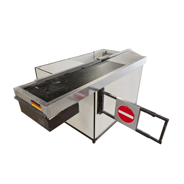 Checkout counter left-handed - length 2300 mm