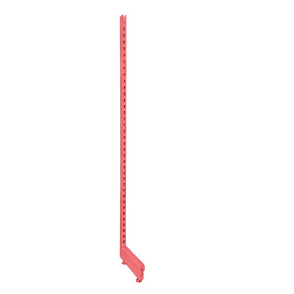 End stand for wall shelf - 2000x370mm - Tegometall - Jura white
