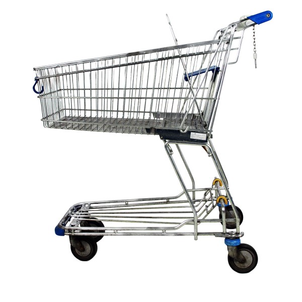 Shopping cart WANZL D120RC - child seat blue