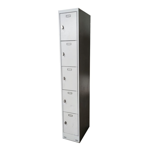 Locker / clothes locker / steel locker - 5 compartments