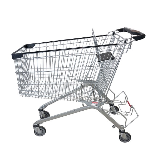 Shopping trolley Wanzl ELX212 - child seat grey - coin lock