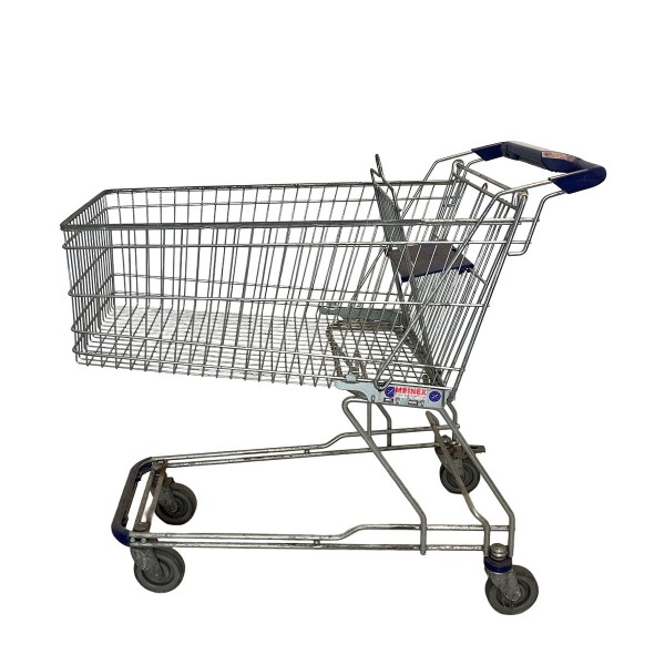 Einkaufswagen WANZL D155RC-S - Kindersitz blau