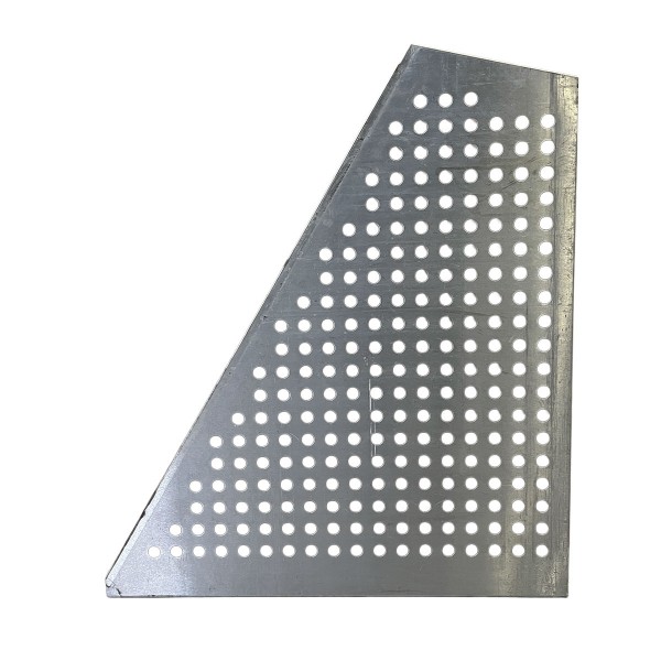 Side panel for sales slope - width 920 mm - right