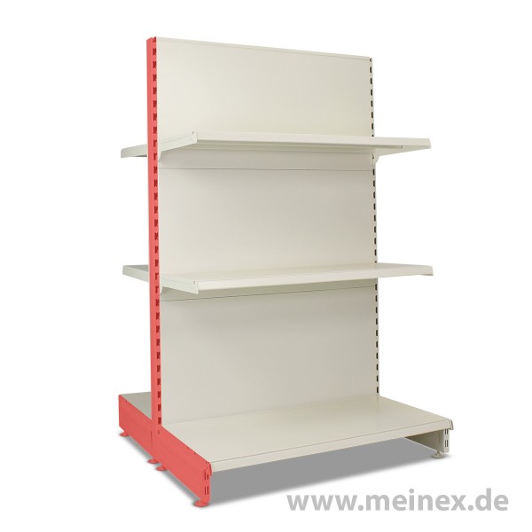 Gondelregal Tegometall - 4 Fachböden
