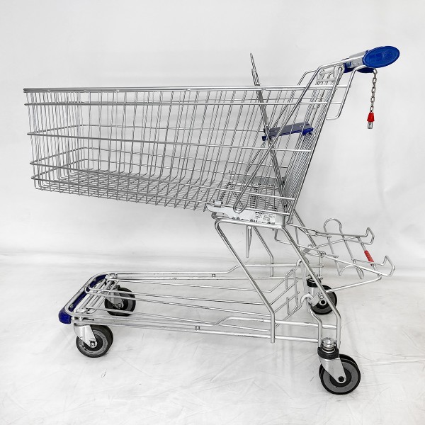 Shopping trolley WANZL D155RC-F - moving walkway rollers