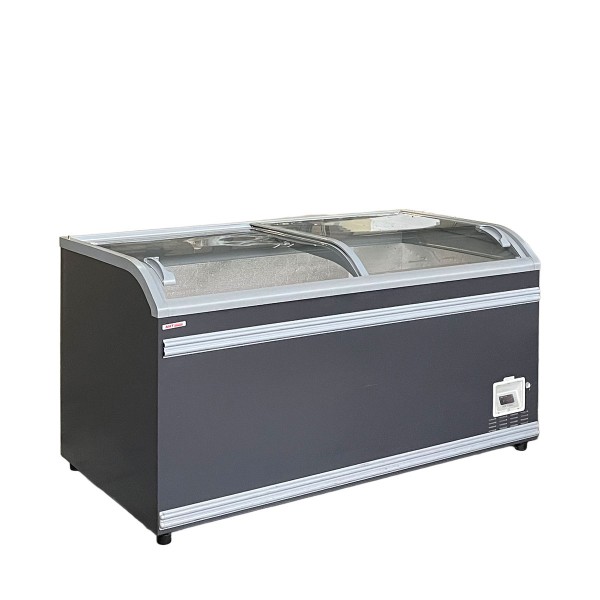 Tiefkühltruhe Athen 175 (-) VSAD - Tiefe 860 mm - dunkelgrau