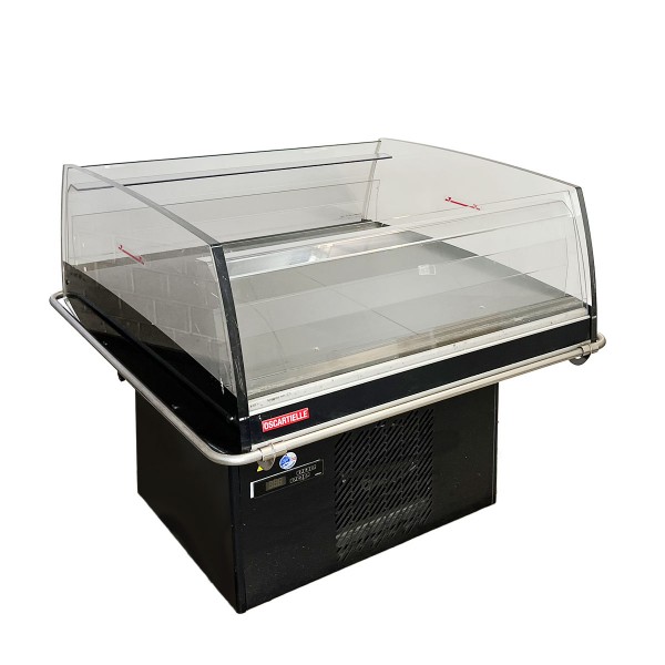 Refrigerated island Oscartielle with edge protection - R290