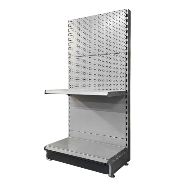 Wall shelf - Tegometall - 665x370x1400mm - white aluminum