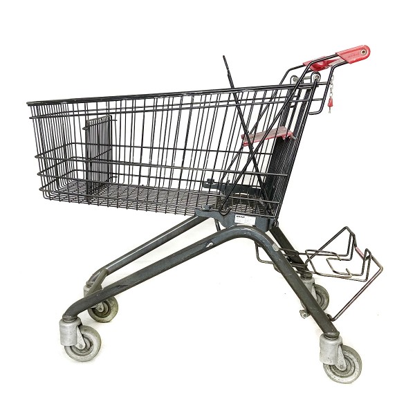 Shopping trolley WANZL ELA 130 - anthracite - child seat red