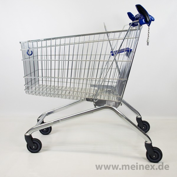 Shopping Trolley WANZL AS180 - 180ltr with Advertising Space - Used