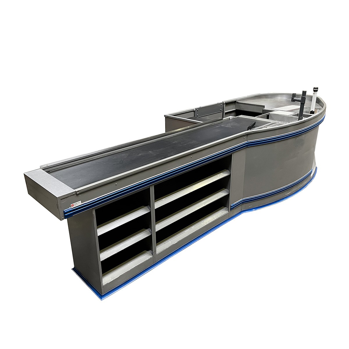 Kassentisch ITAB HARR - linksläufig - Länge 4.400 mm - gebraucht