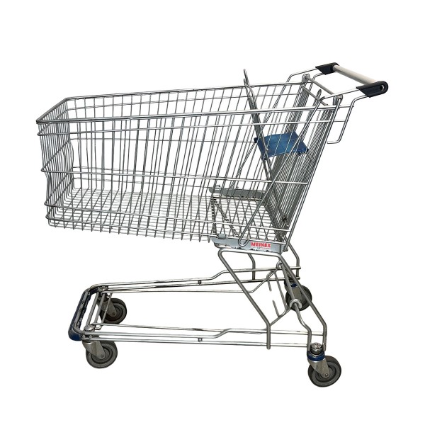 Einkaufswagen Wanzl D185RC - Kindersitz blau