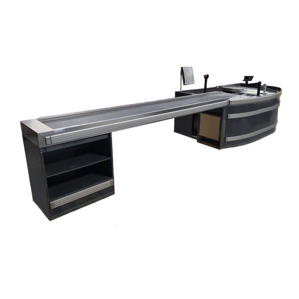 Kassentisch Storebest KORPUS K2V Rund - Länge 5.150 mm - linksläufig