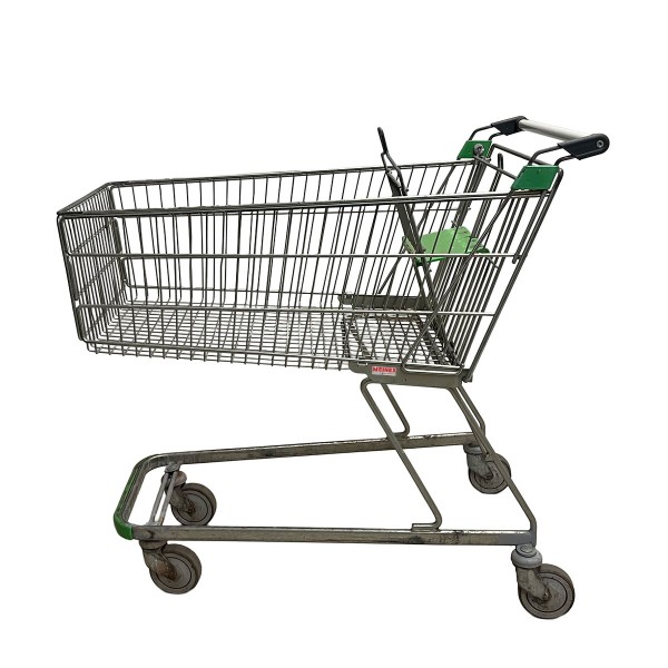 Einkaufswagen Produs Classic 155 - Kindersitz grün