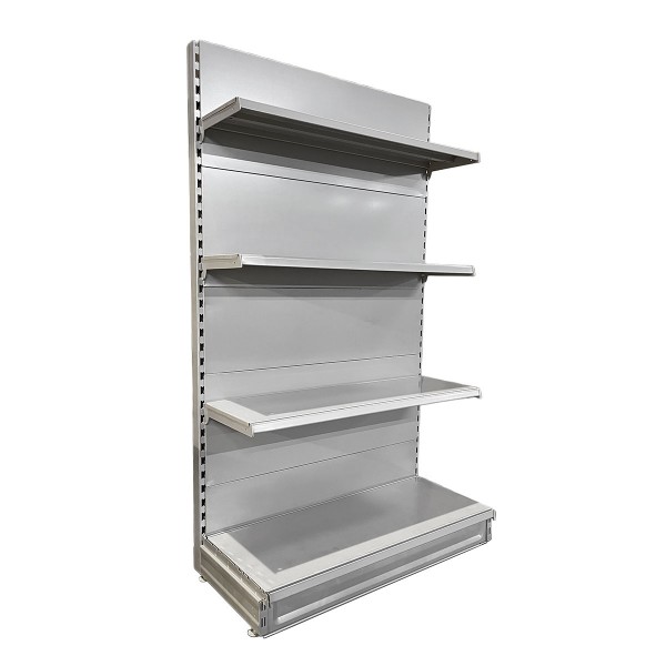 Wandregal - Tegometall - 1000x470x1800mm - Weißaluminium