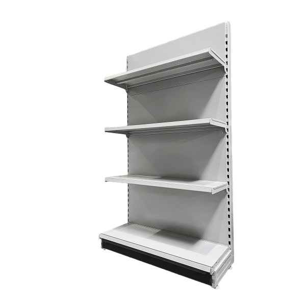 Wall shelf - Tegometall - 1000x370x1800mm - white aluminum