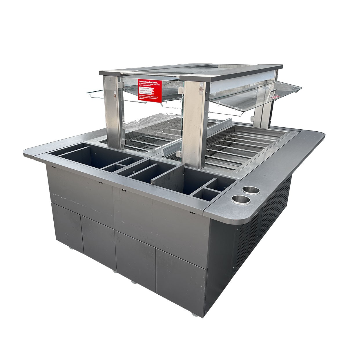 Salatbar / Salattheke - 2.007x1.890 mm - gebraucht