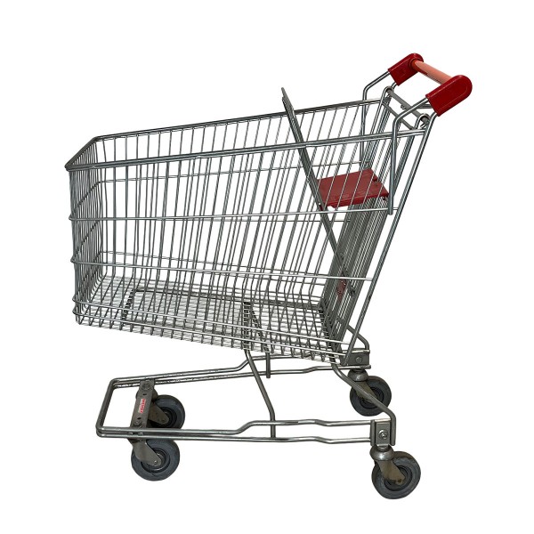 Caddie shopping trolley - 125 liters - child seat red