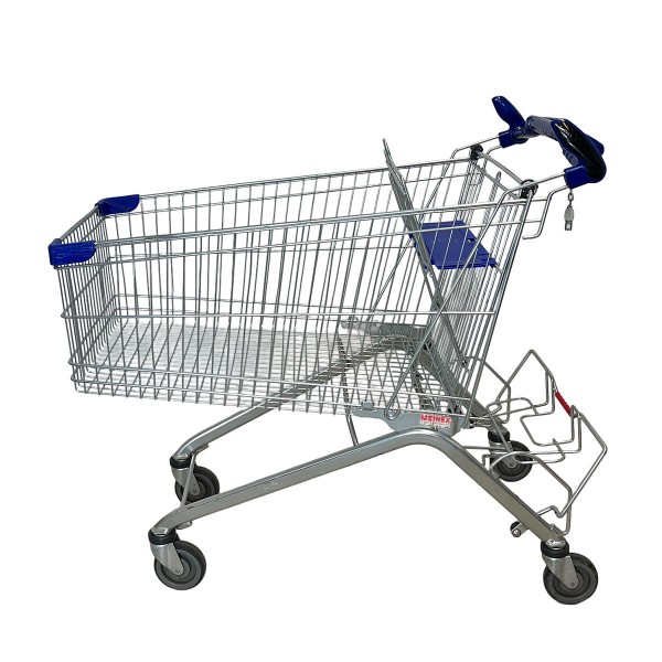 Einkaufswagen WANZL ELX 248 - Kindersitz blau - Horngriffe